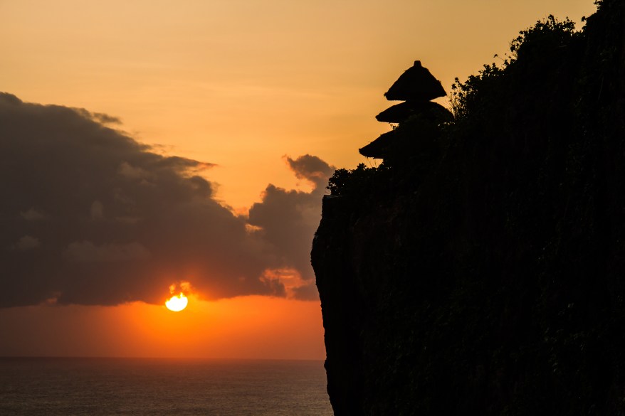 Sunset at Uluwatu last August 2015. Bali, Indonesia